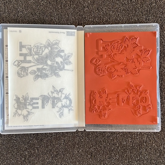 Stampin’ Up! Floral Statements Stamp Set NWT - Picture 5 of 8